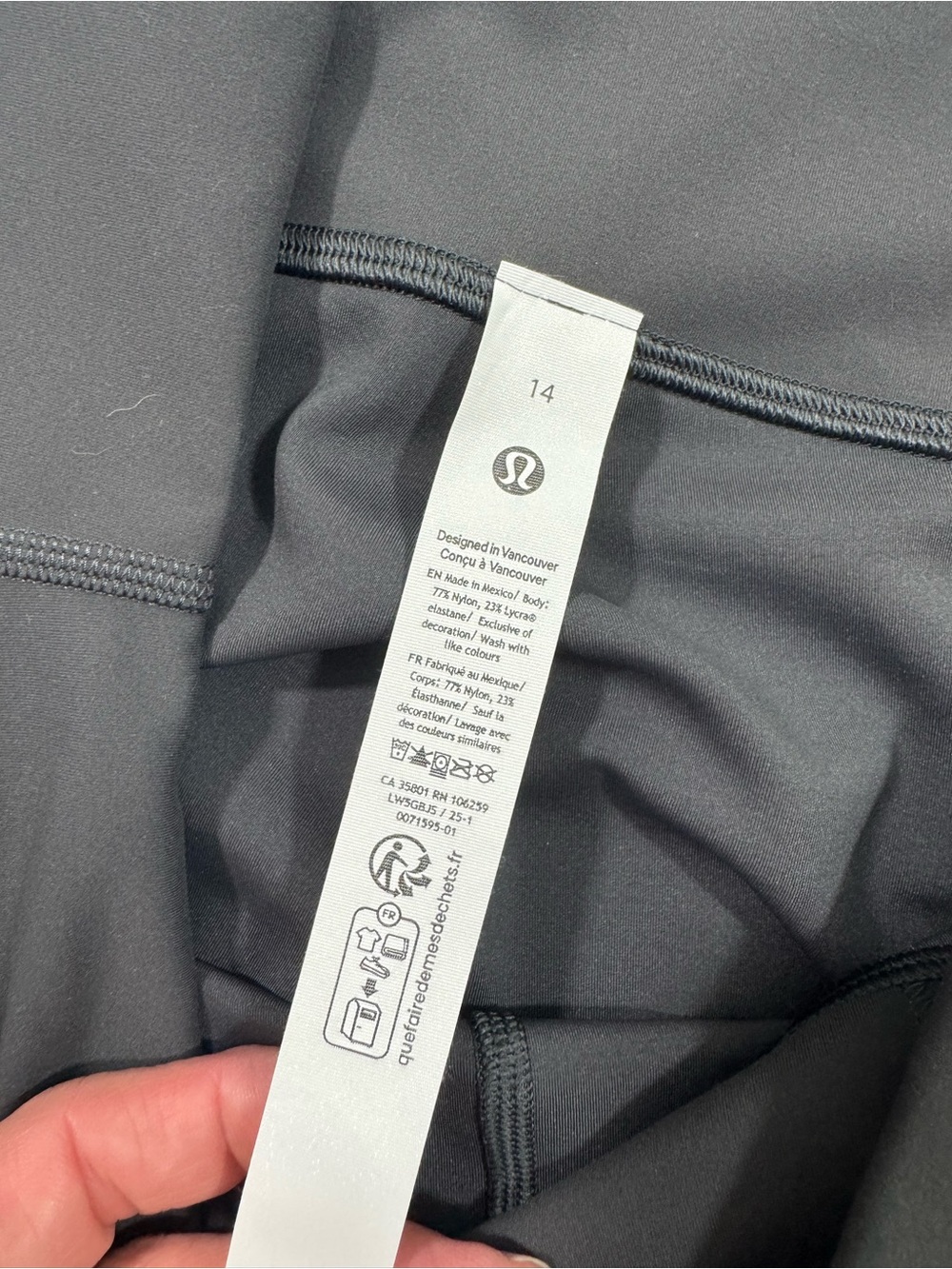 Lululemon Wunder Train High Rise Tight Legging - Picture 6 of 9